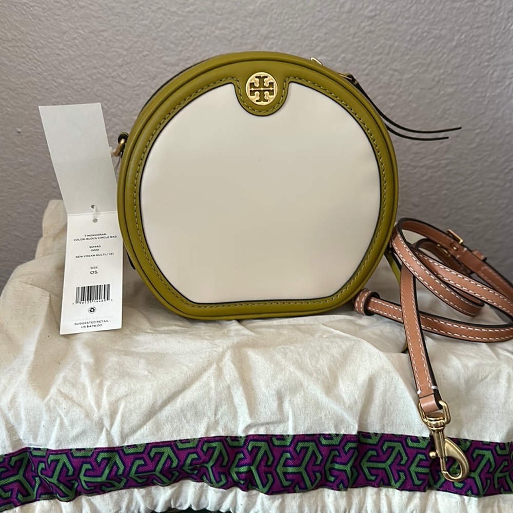 Tory Burch Color Block Circle Crossbody